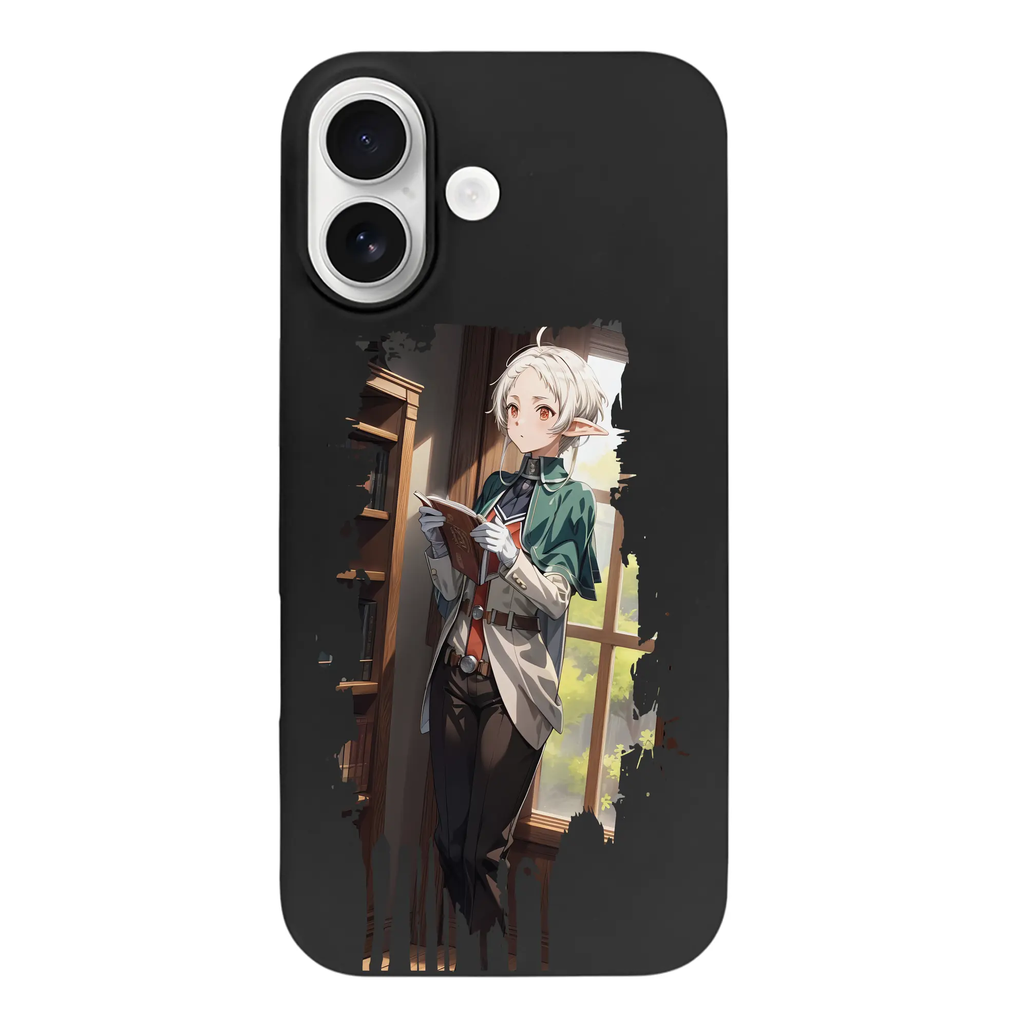 無職転生 グッズ,シルフィエット - iPhone 17 シリーズ シリコンケース 薄型 耐衝撃 指紋防止 ソフトタッチカバー 精密フィット 傷防止 保護ケース iPhone 17/17 Air/17 Pro/17 Pro Max 対応